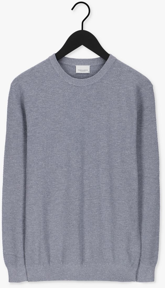 PROFUOMO lichtblauwe profuomo trui pullover crew neck