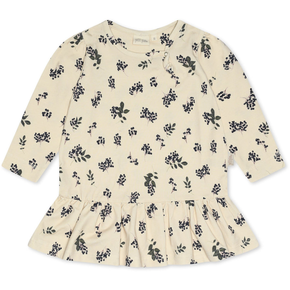 Køb Petit Piao Elderberry Aop Kjole Gather Printed