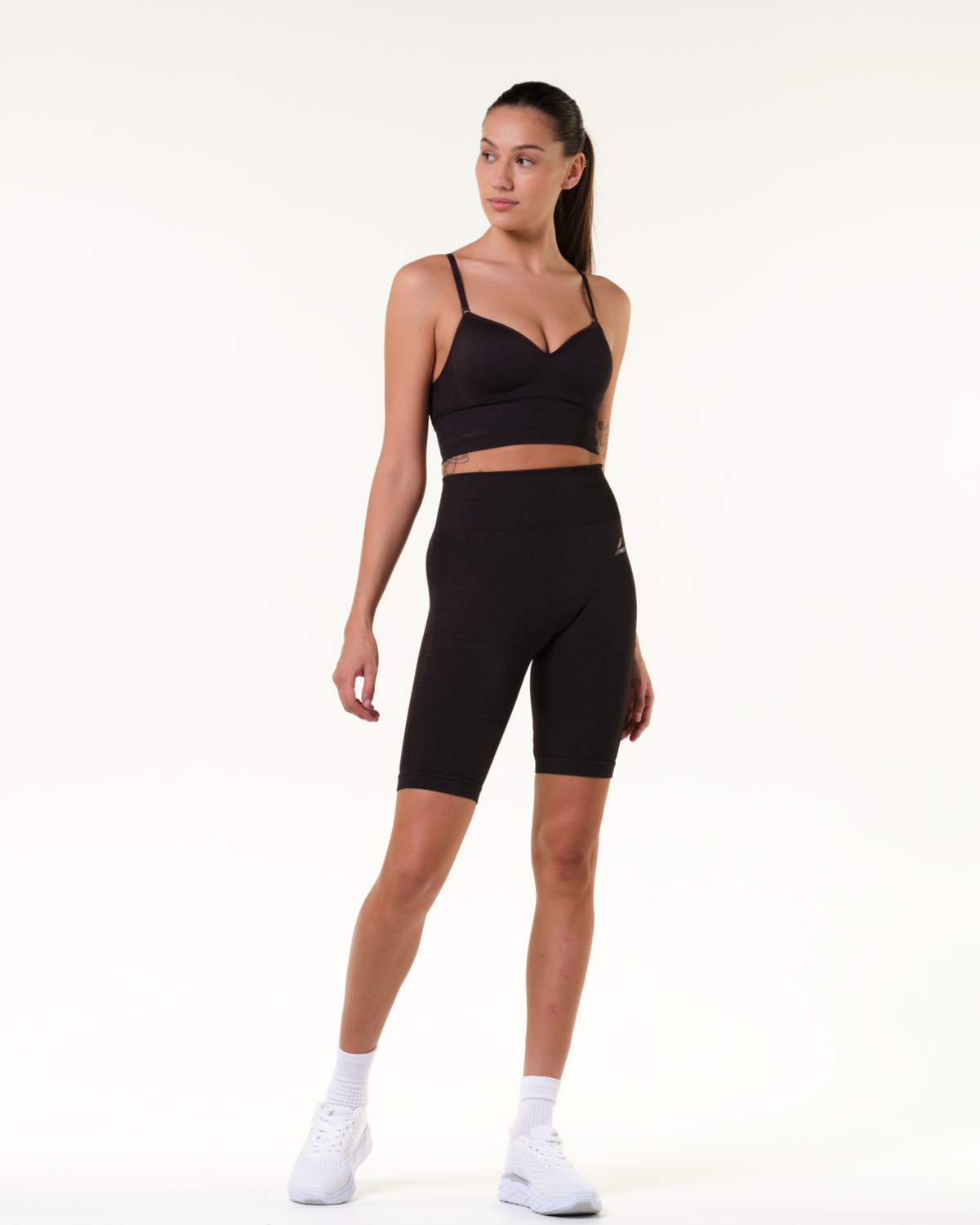 LEVITY Eclipse Mesh Seamless Push Up Bra Red Marl