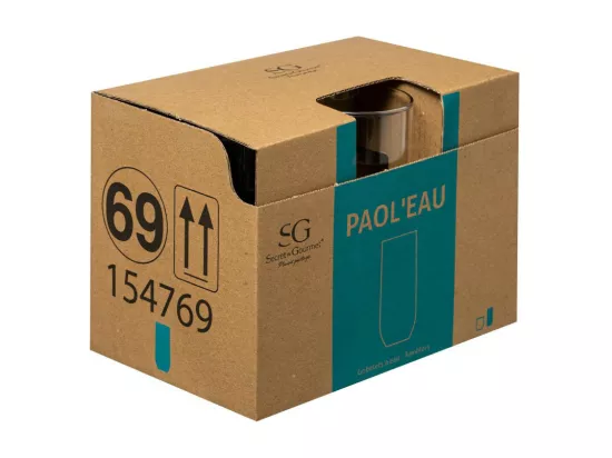Lot de 6 verres haut 