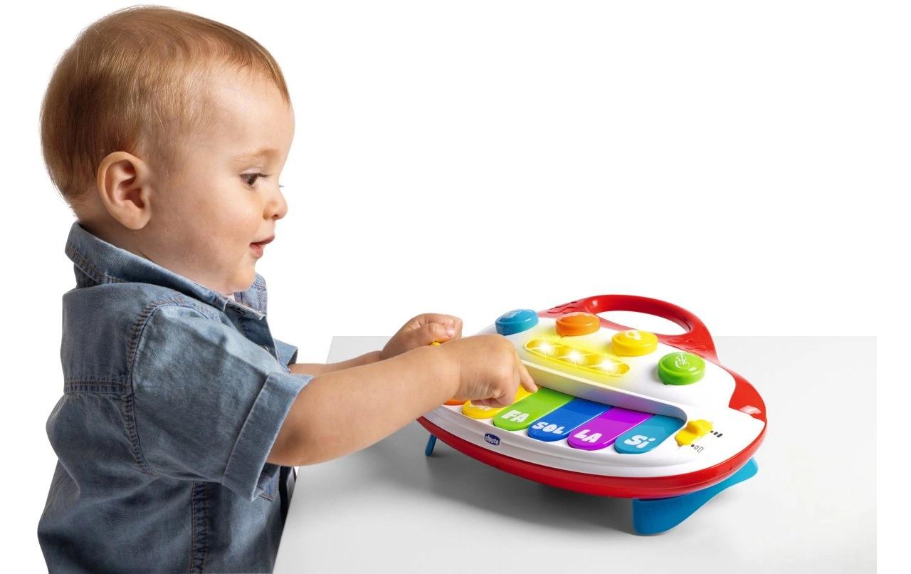 Musikspielzeug Mein erstes PianoBunt leuchtendes Babyklavier zum Musizieren und Lernen