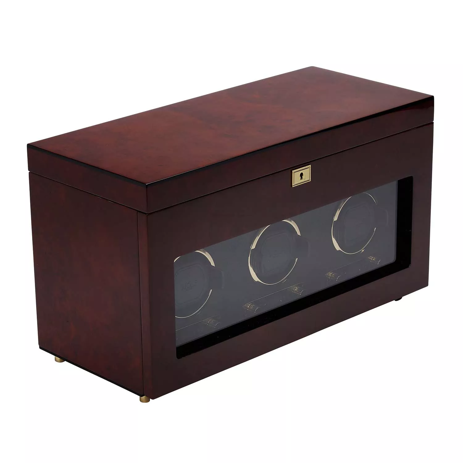 Wolf Savoy Watch Winder 3 ure Rød Læder 454710