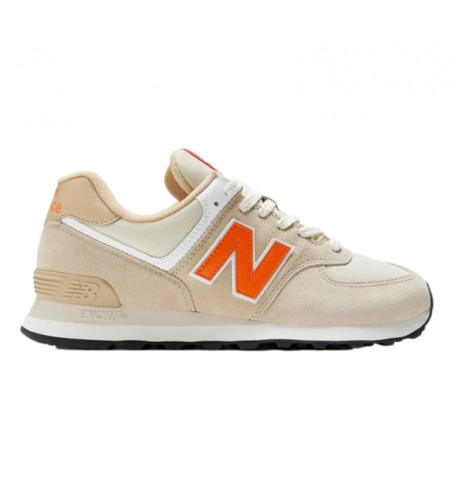 Tênis New Balance 574 bege osso
