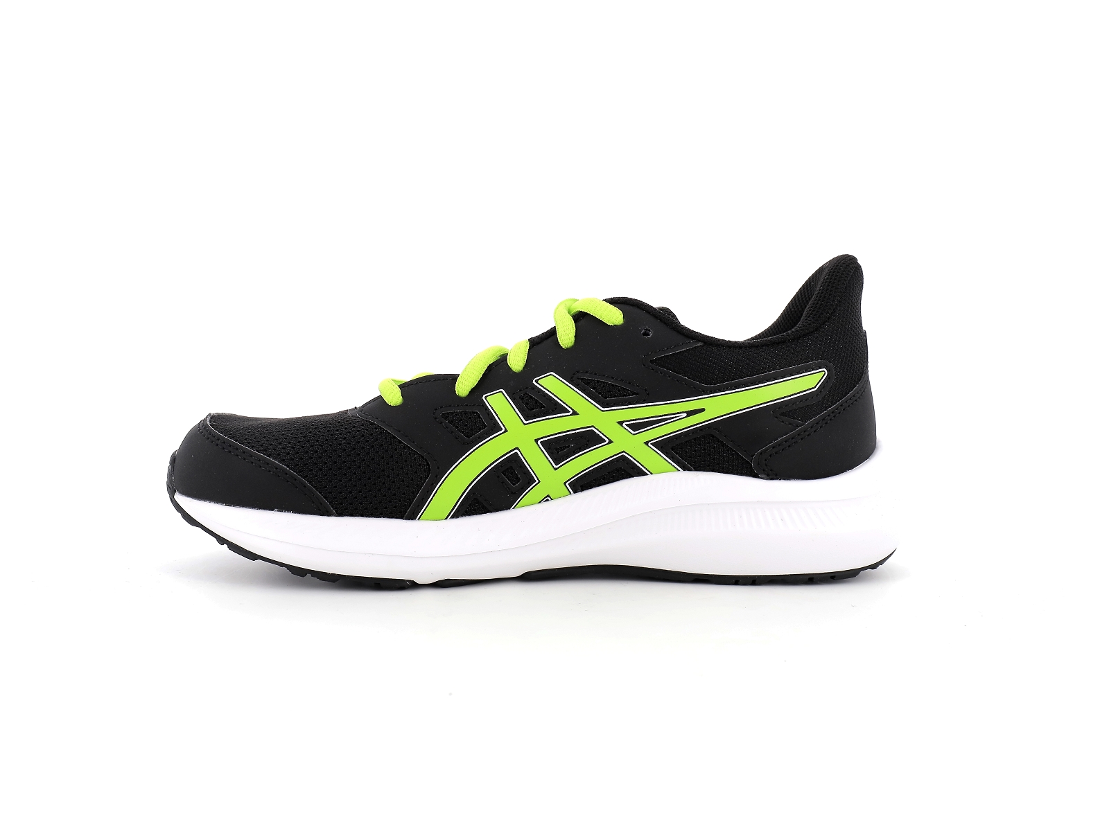 Asics-JOLT 4 GS Matières combinées Noir Jaune