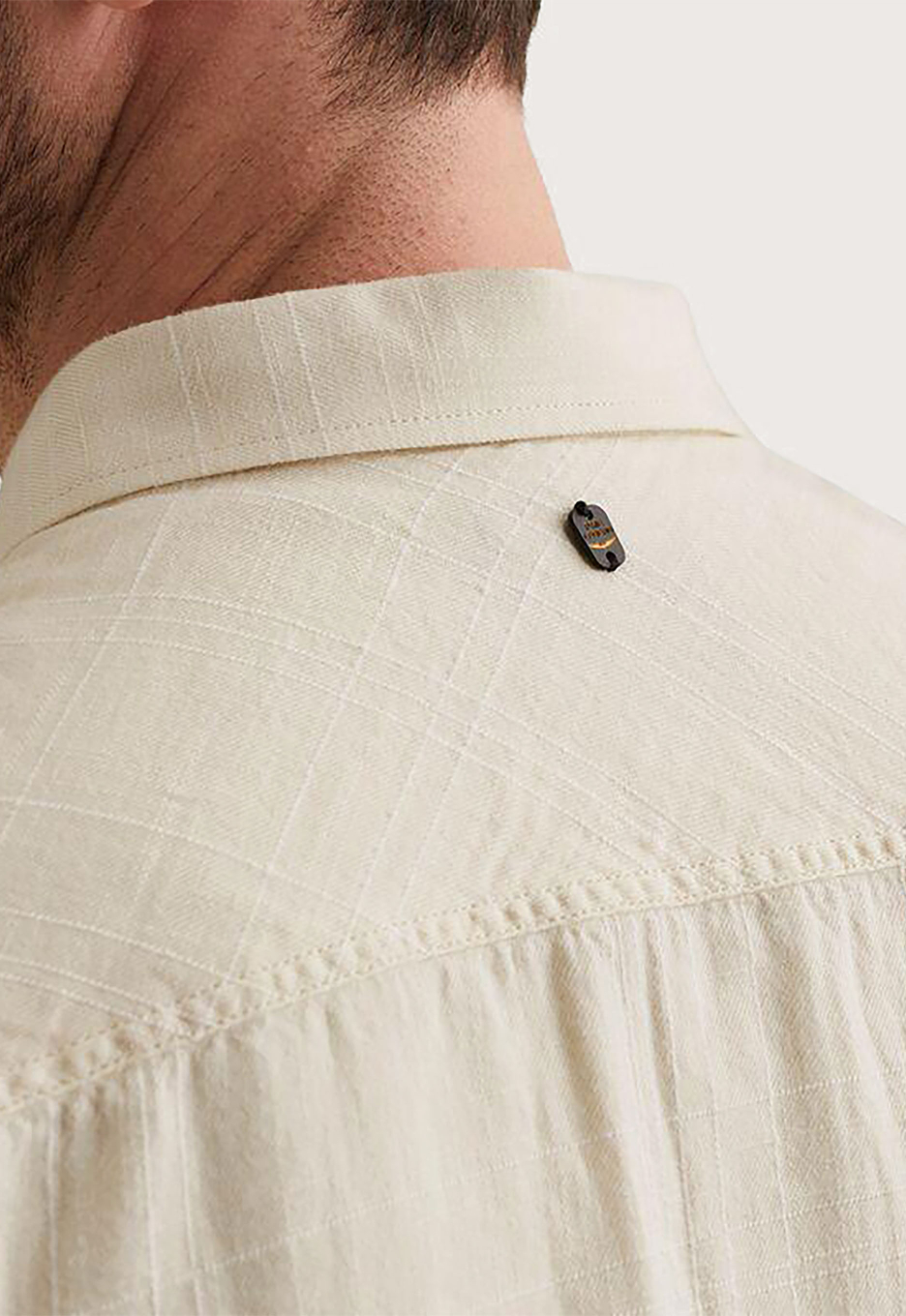 PME Legend PSIS2603256 Short Sleeve Shirt Slubgrid