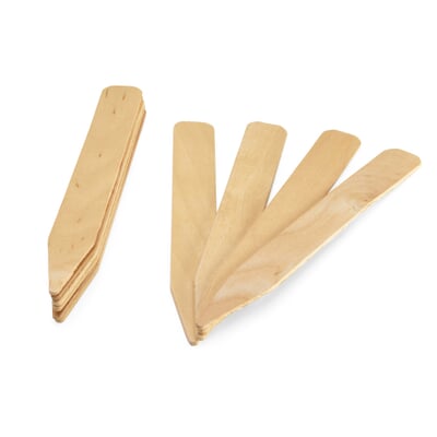 Pflanzenetiketten Birkenholz, Höhe 20 cm