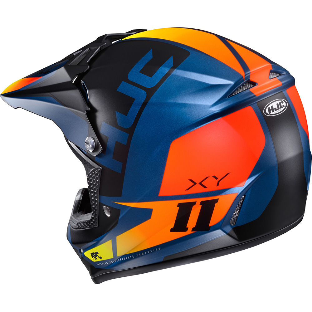 HJC - Casque Enfant CL-XY II Creed MC27SF / Noir / Navy / Orange
