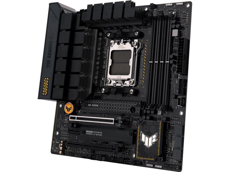ASUS Mainboard TUF GAMING B650M-PLUS WIFI Gaming Micro-ATX-Mainboard mit B650-Chipsatz