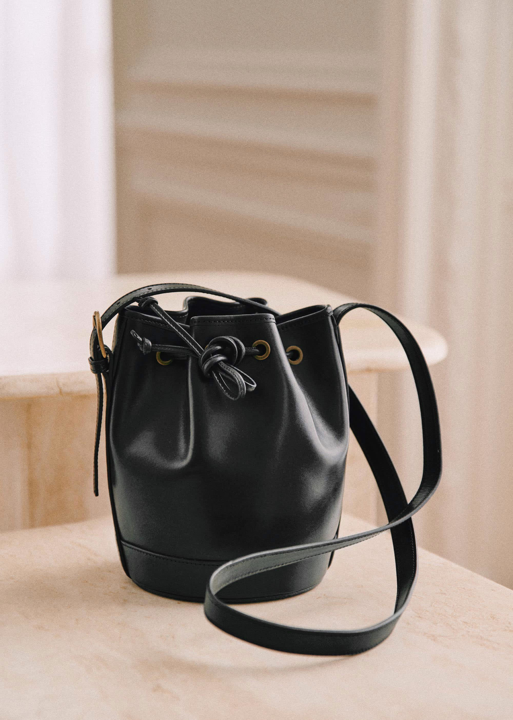 Bourse Mini Farrow - Noir Lisse Heritage - SACS/NEW SACS Nos Sacs Iconiques 5906331