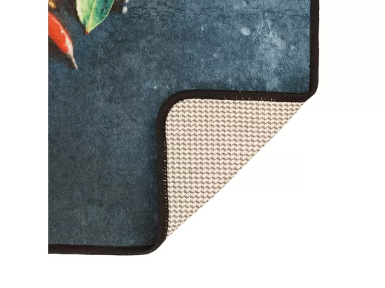 Tapis de cuisine multicolore 60x180 cm lavable antidérapant