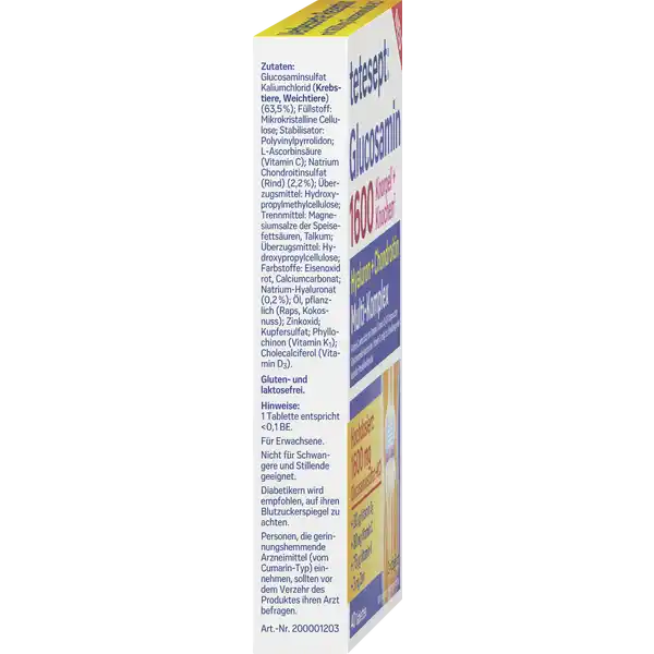 Glucosamin 1600 Tabletten