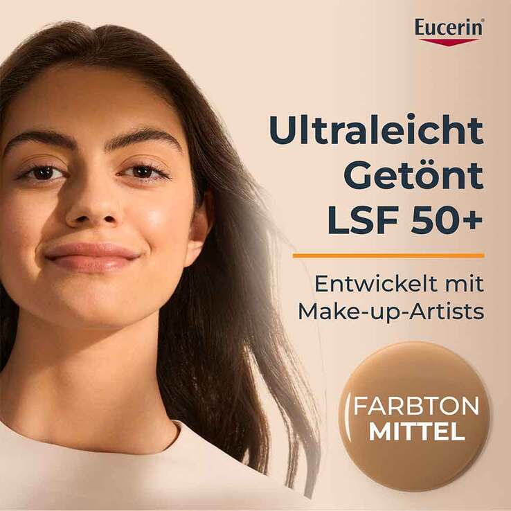 Eucerin Sun Fluid Hydro Protect Face mittel LSF50 + , 50 ml