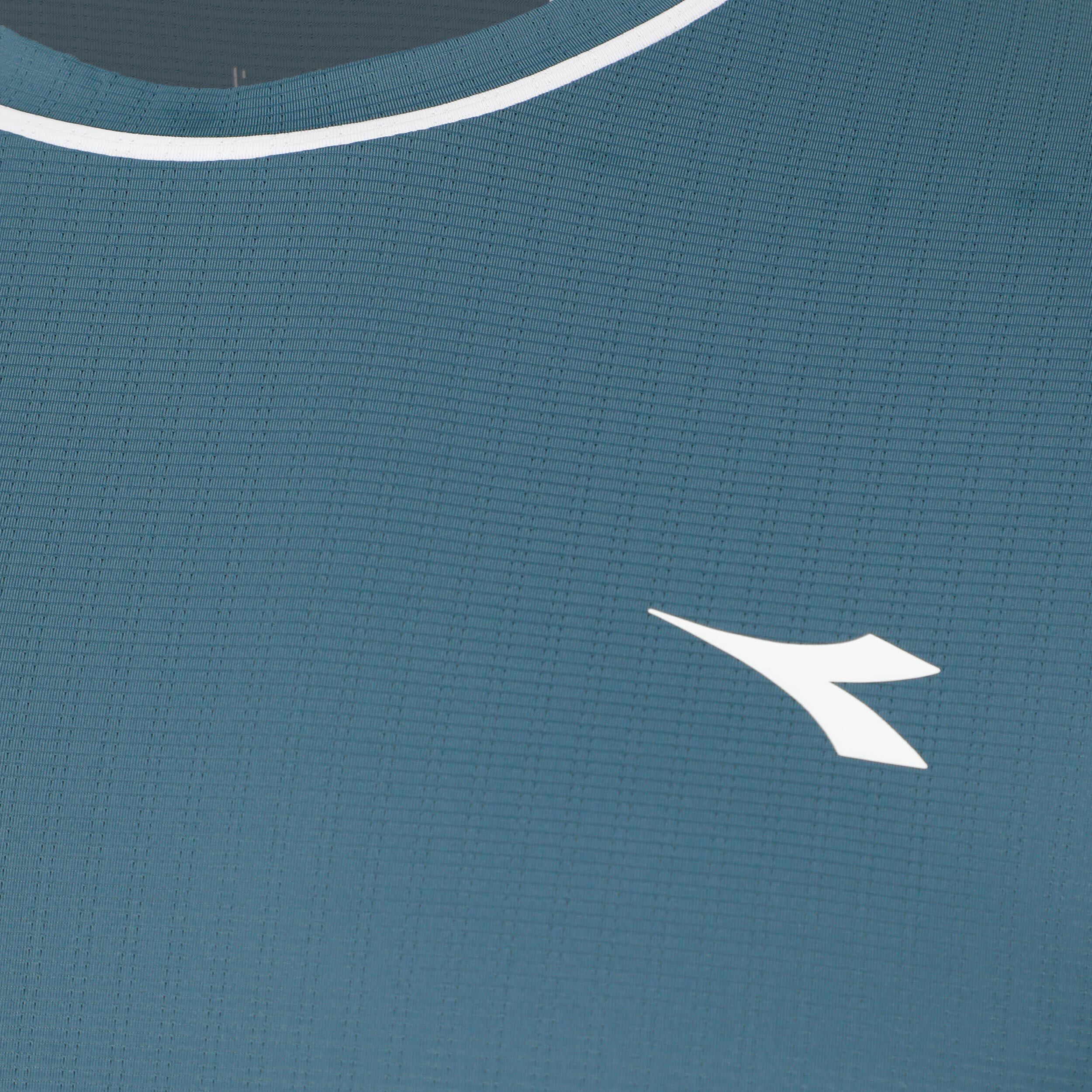 Diadora Icon T-shirt Hommes - Bleu Petrol