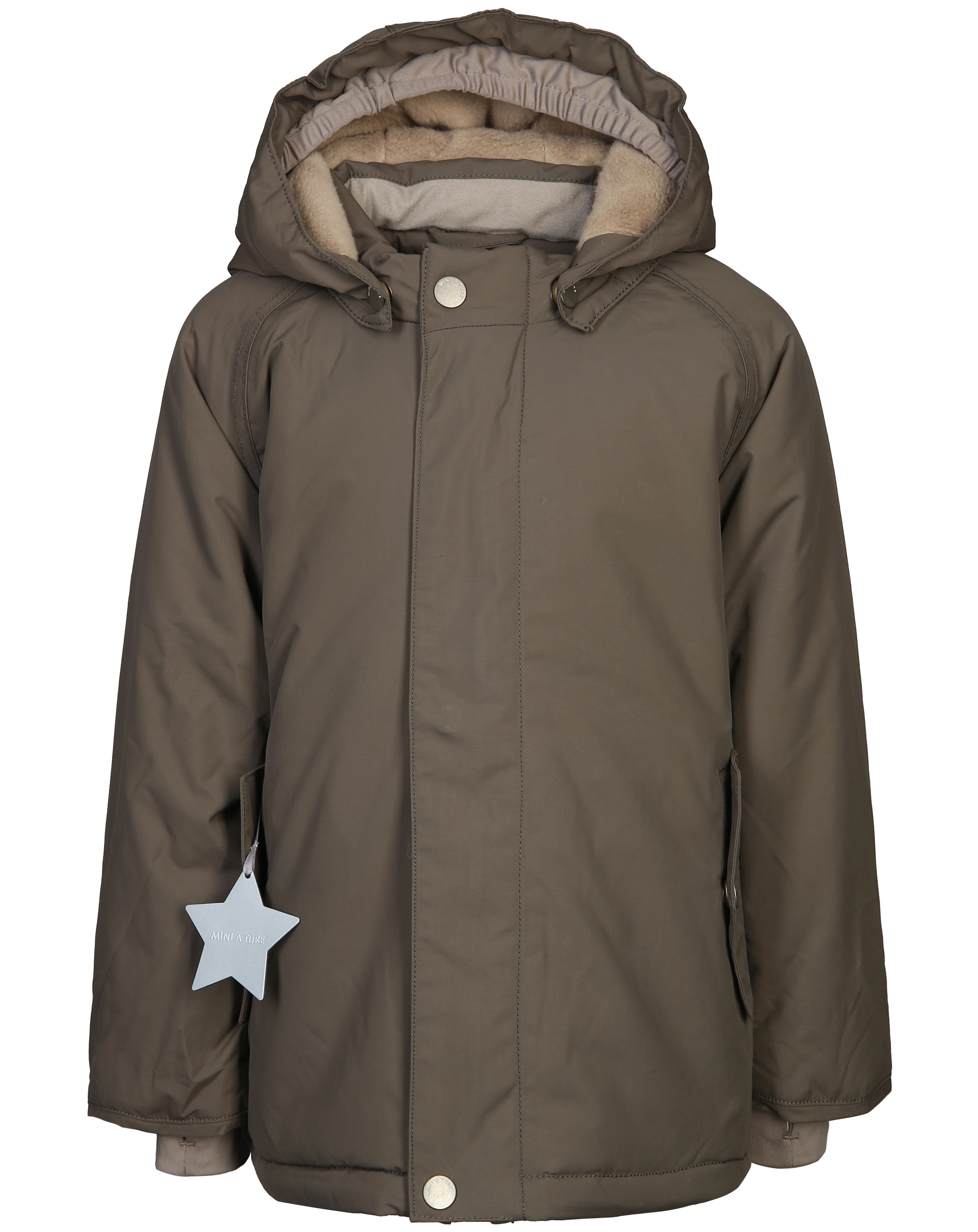 Winterjacke MATWALLY in morel grey
