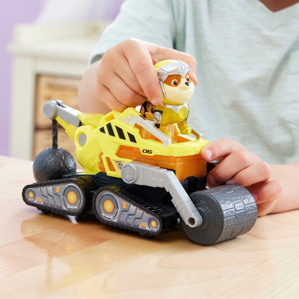 PAW Patrol: Der mächtige Film Rubbles mächtiger Bulldozer Spielzeug