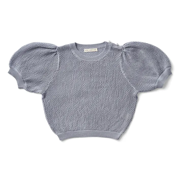 Soor Ploom Top Maille Mimi | Bleu nuit