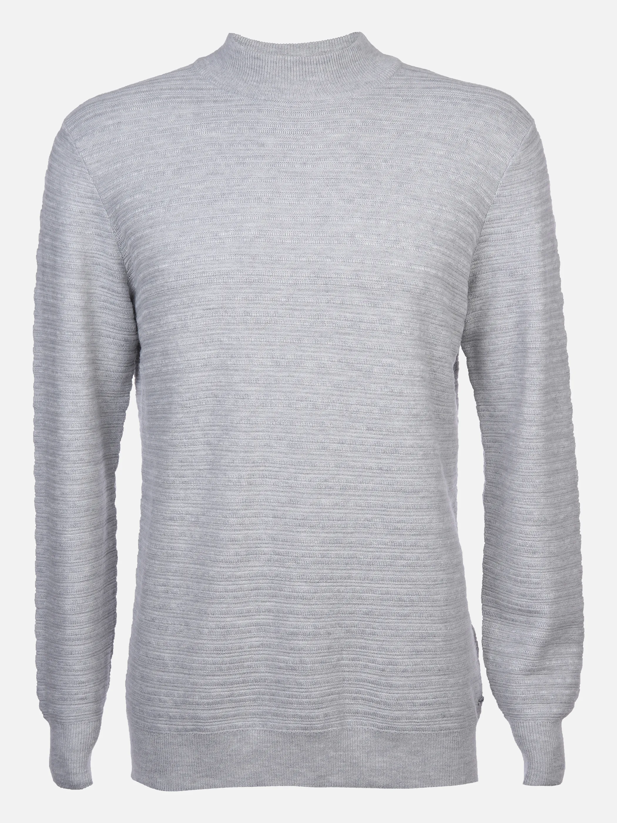 Herren Strickpullover mit Stehkragen