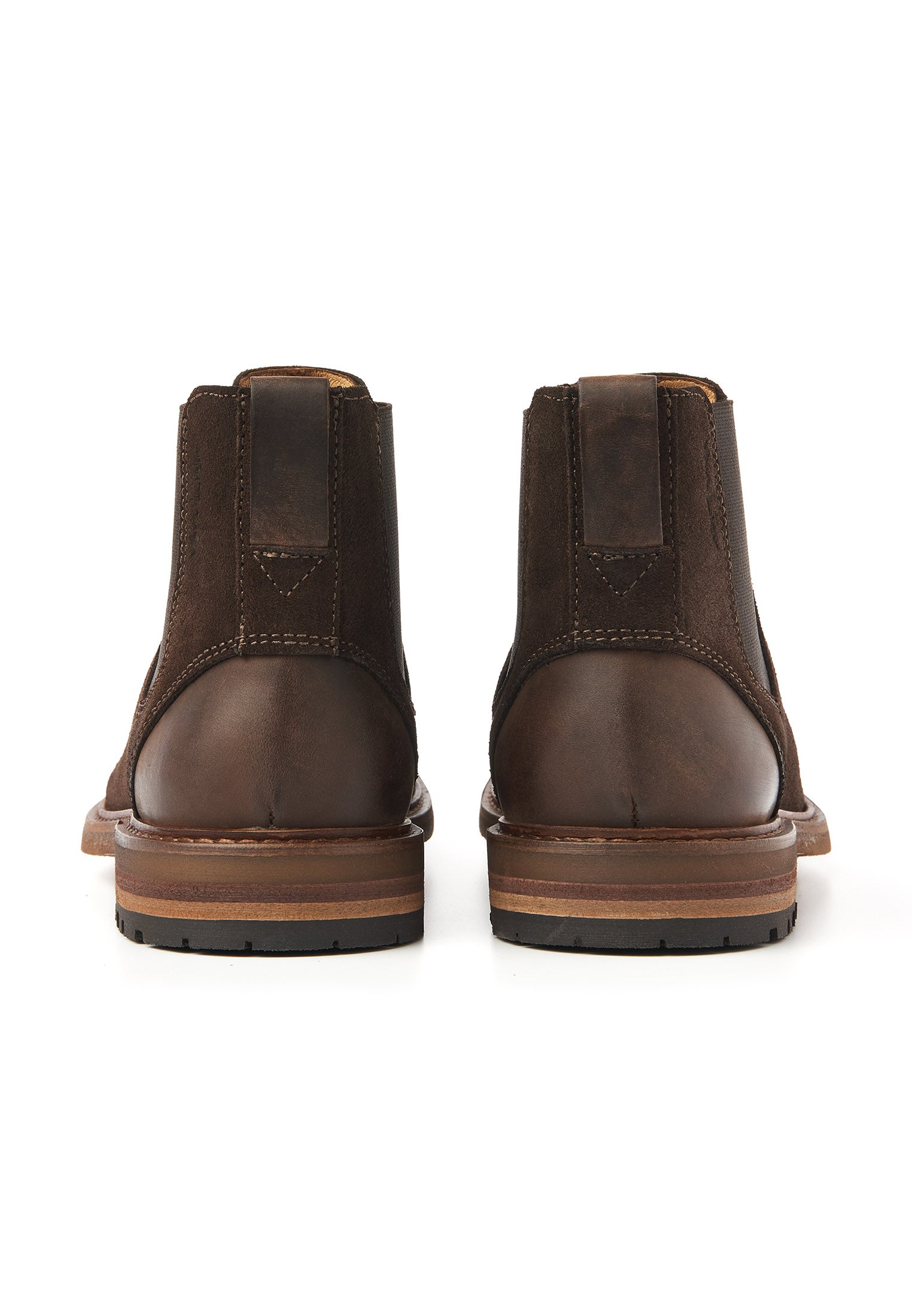 Bruin suède Dino chelsea boot