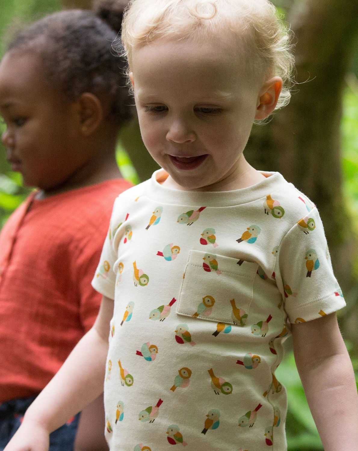 T-Shirt LITTLE BIRDS 2-teilig in bunt