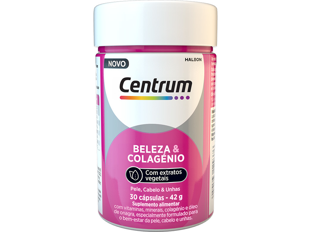 SUPLEMENTO CENTRUM BELEZA E COLAGENIO 30CAPS