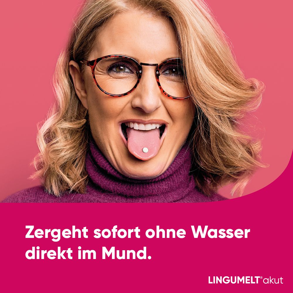 LINGUMELT akut Lyophilisate stoppt schnell akuten Durchfall