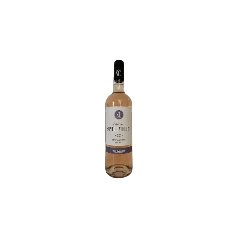 Château SAINTE CATHERINE Rosé 2021 - Bordeaux Rosé - par Carton de 6 bouteilles 75 cl
