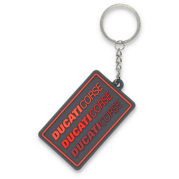 ducati racing - Porte-clés Corse Anthracite / Rouge