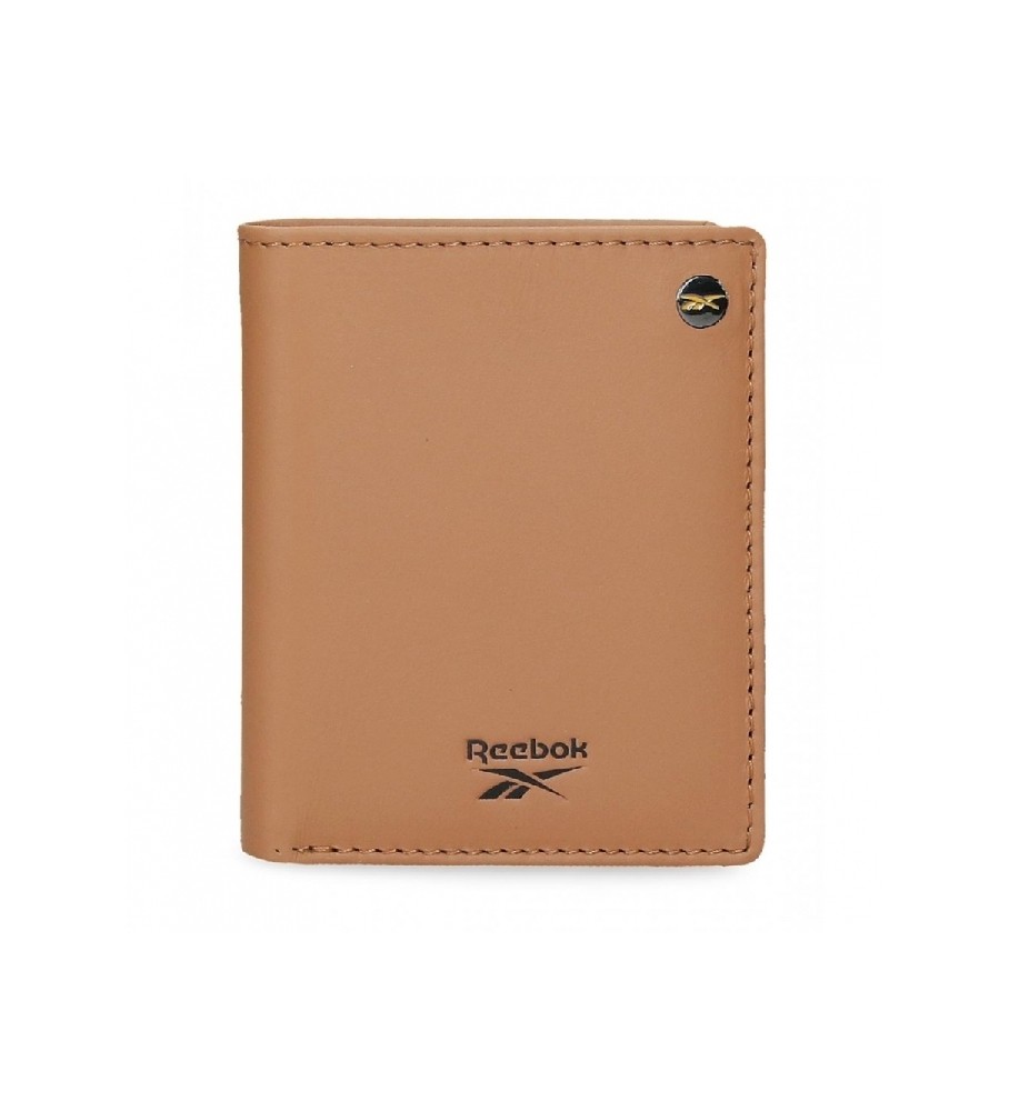 Carteira vertical Reebok Switch marrom