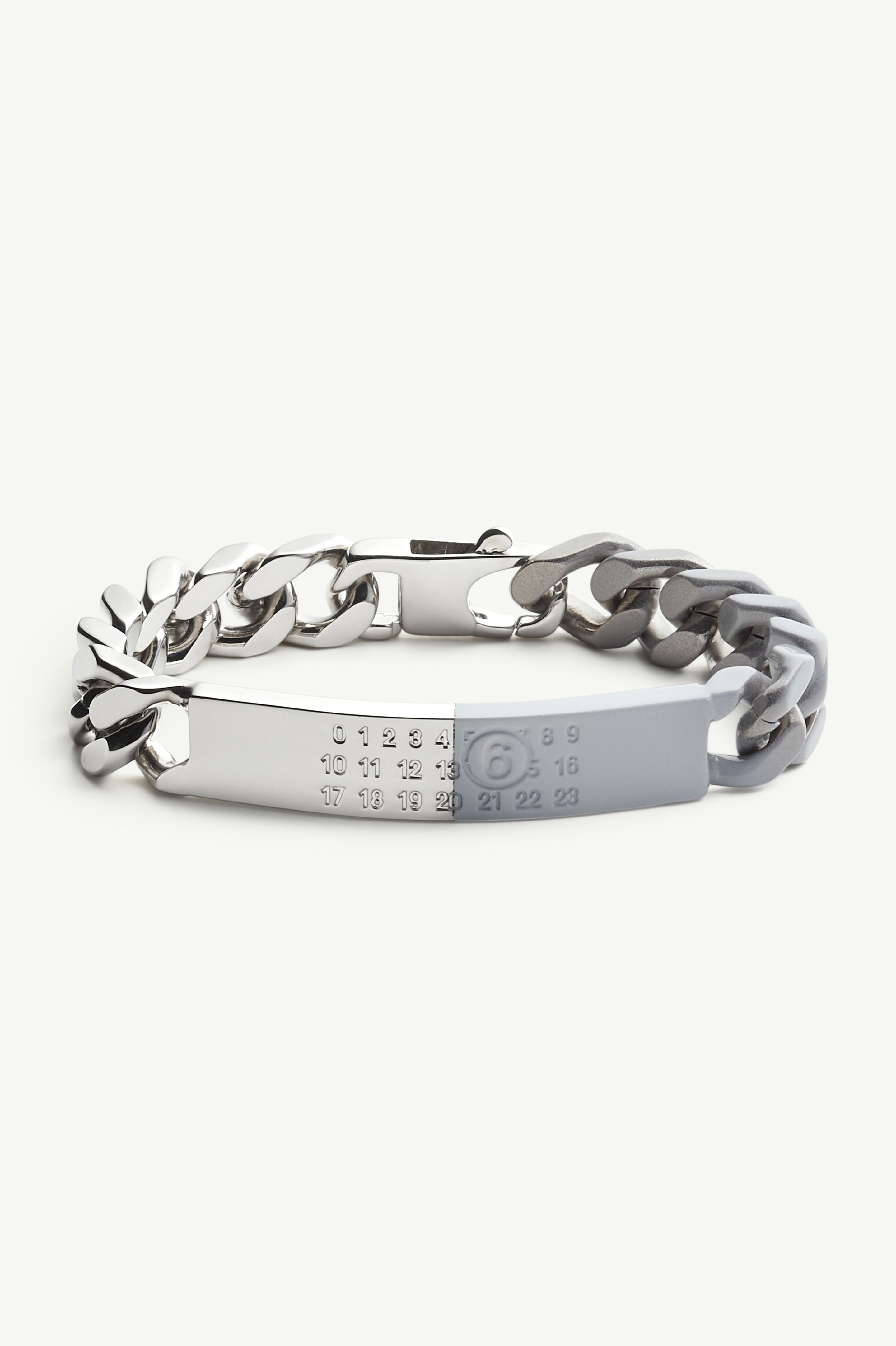 Minimal Logo ID Tag curb bracelet