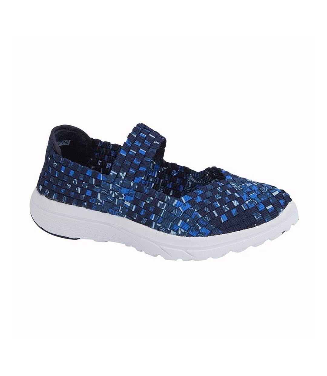 Dek - Chaussures ouvertes à entrelacs - Femme (Bleu / Gris) - UTDF1333