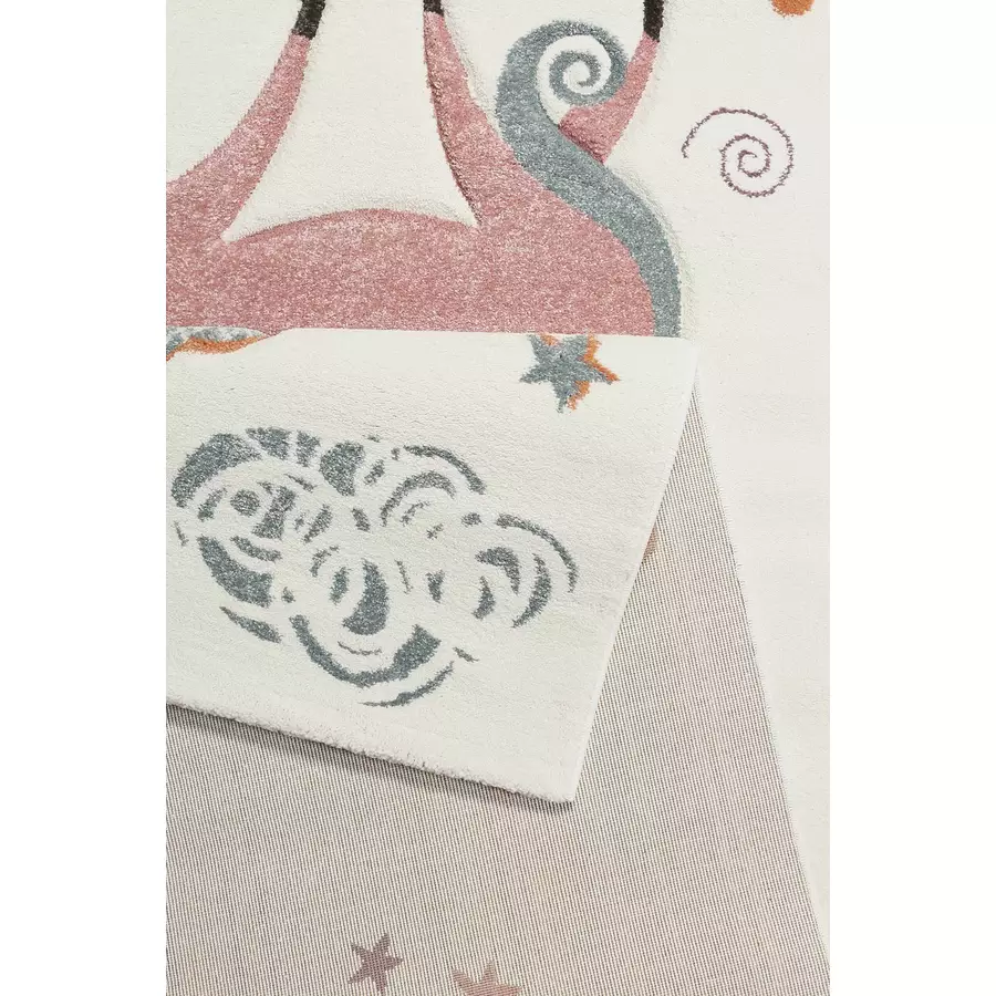 Esprit Kinderteppich Sunny Unicorn weiß
