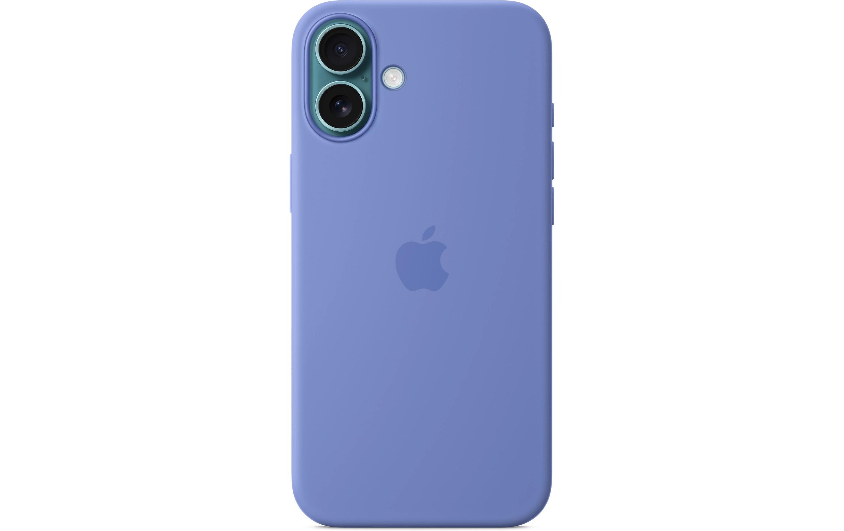 Silicone Case mit MagSafe iPhone 16 Plus PeriwinkleSilikon-Backcover mit «MagSafe» für das Apple iPhone 16 Plus