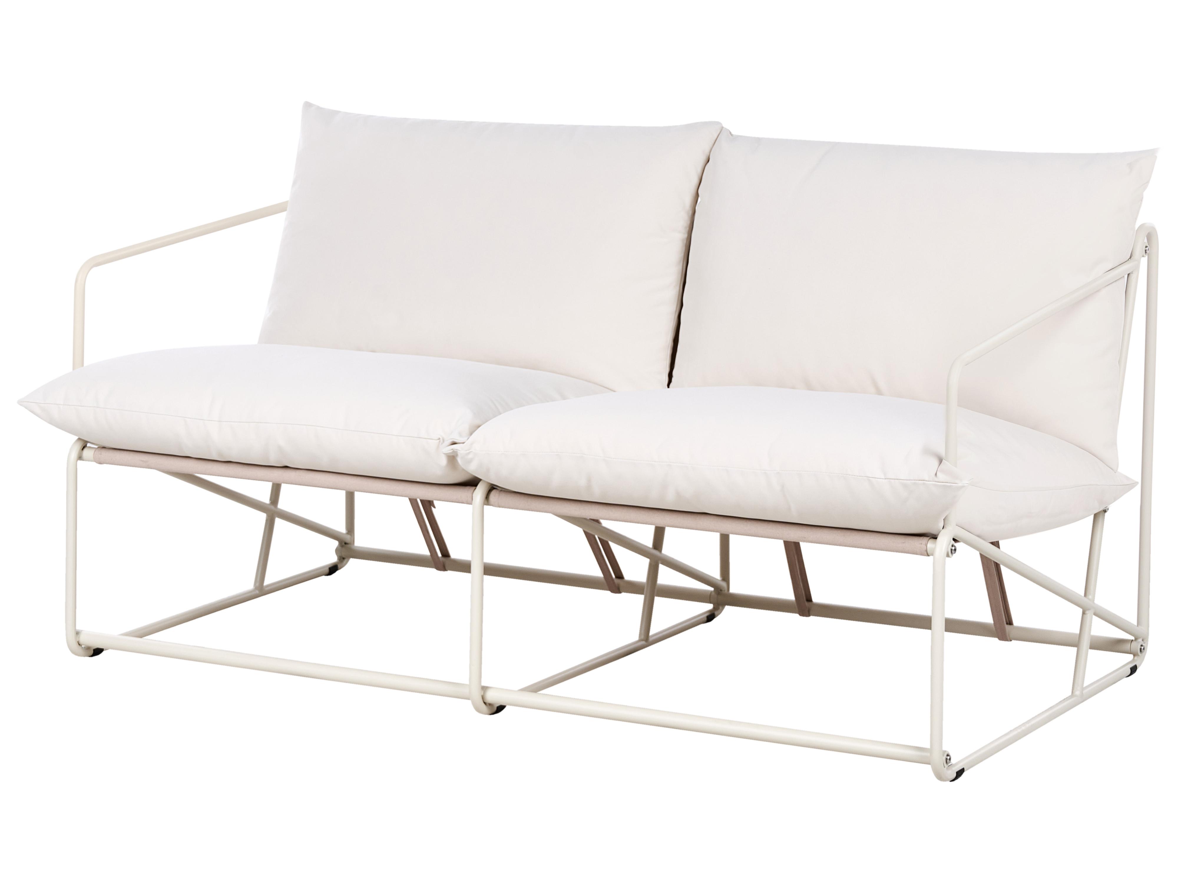 Tuin bankenset 4-zits PONTE Metaal Taupe