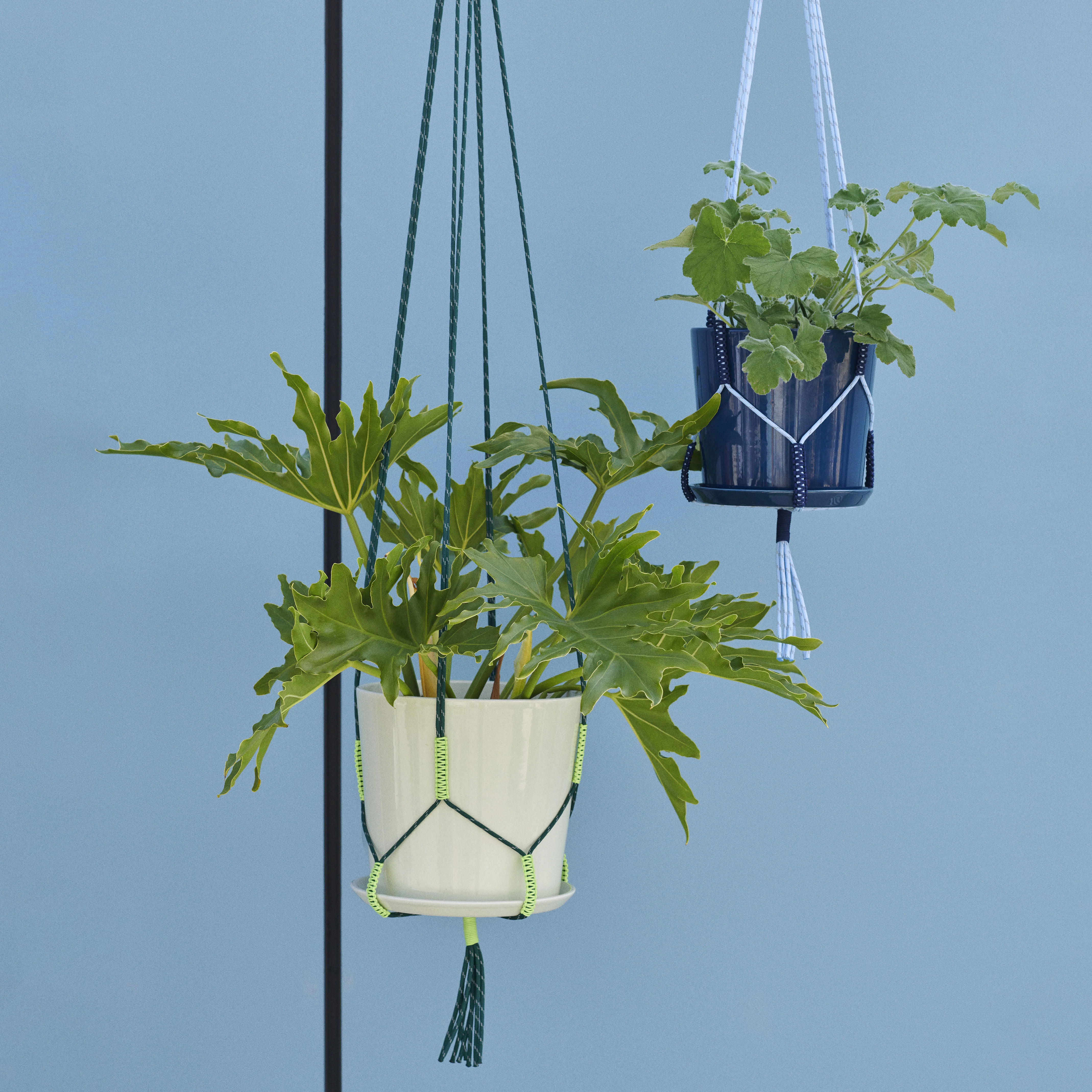 PHANTA - Support pour pot de fleurs tissu | Vert