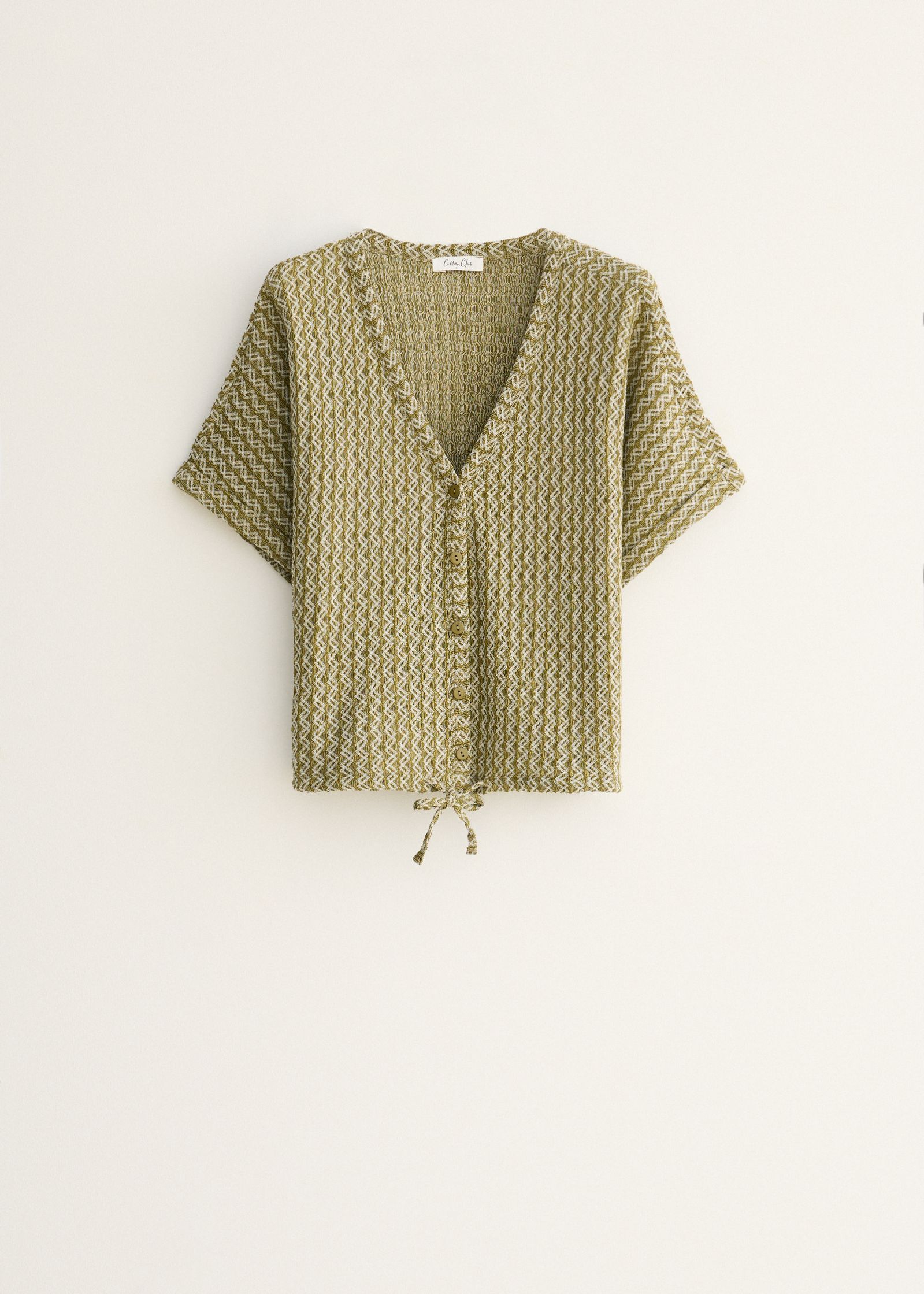Blouse met patroon