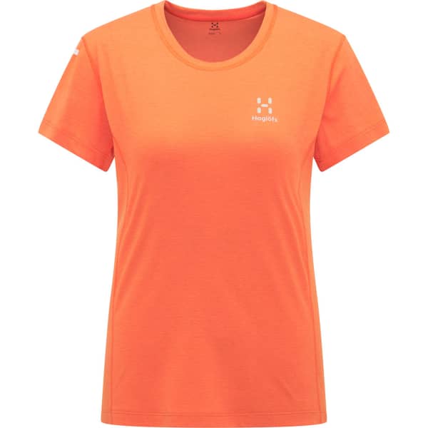 T-shirt randonnée HAGLÖFS L.I.M STRIVE TEE W FLAME ORANGE
