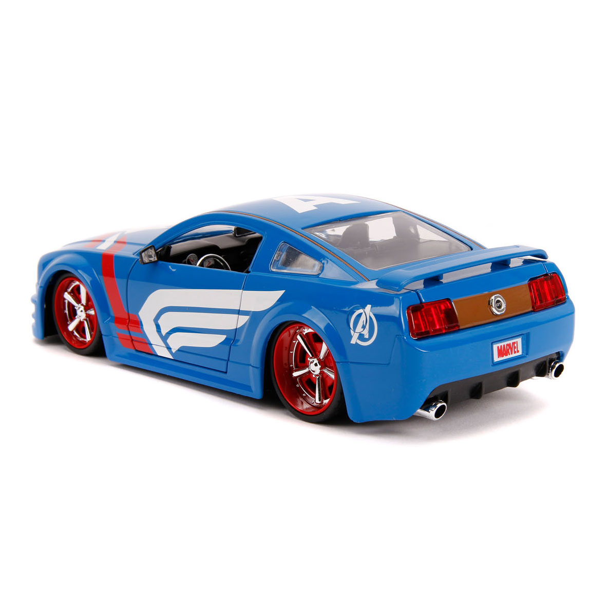 Jada Avengers Captain America met Auto 1:24