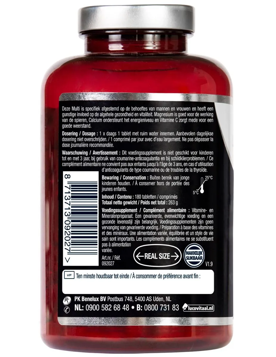 Multi A-Z tabletten
