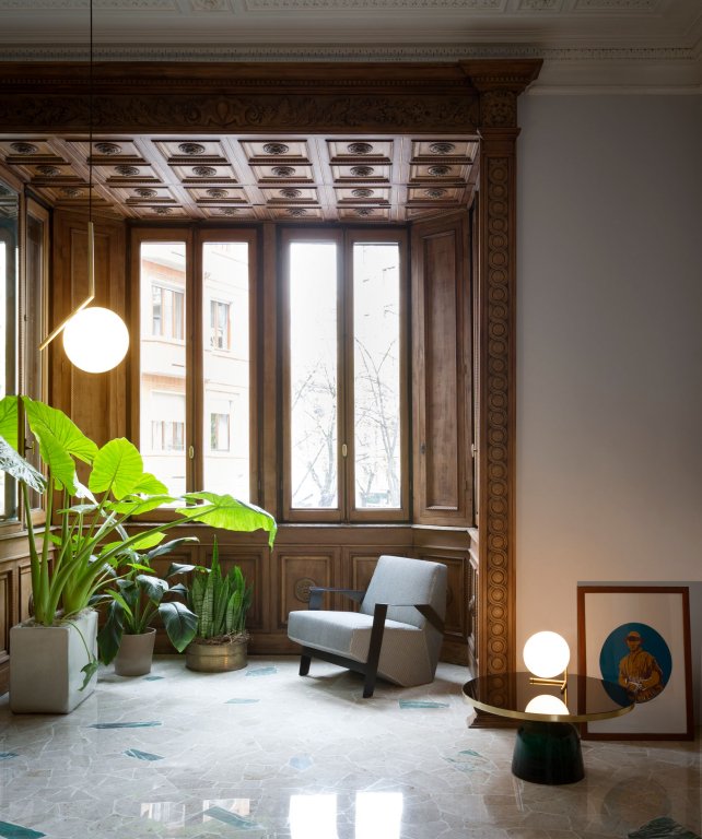 Flos IC Lights S1 hanglamp Ø20 messing