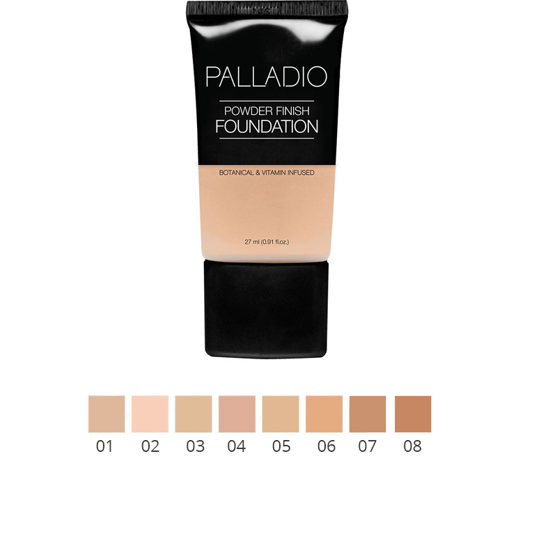 Palladio - Powder Finish Foundation Oilfree, 27ml