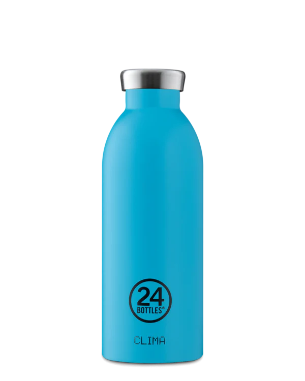 24Bottles  Clima termoflaske, Lagoon Blue - 500 ml.
