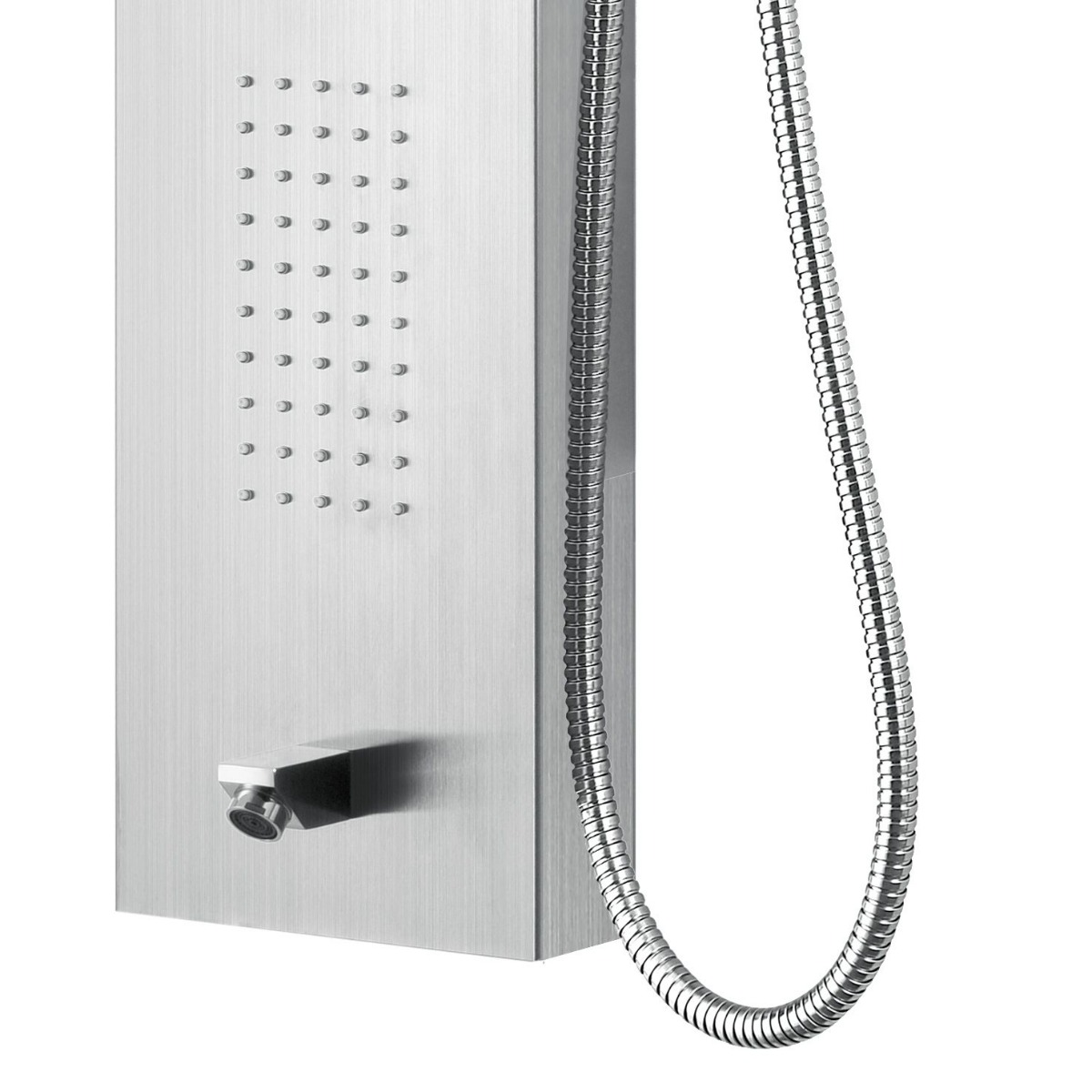 Creavit Aloni thermostatisch douchepaneel mat chroom