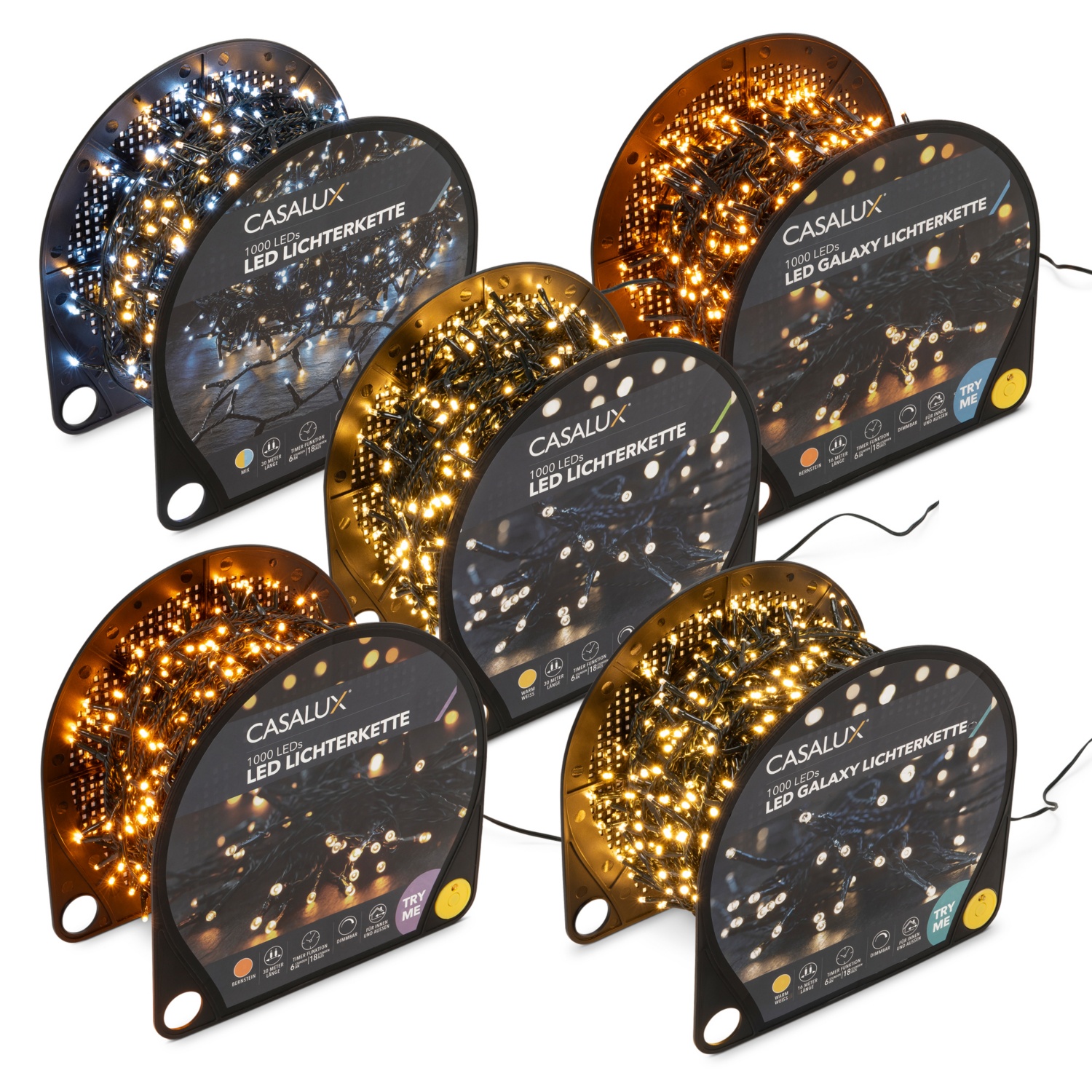 CASALUX LED-Lichterkette 1000