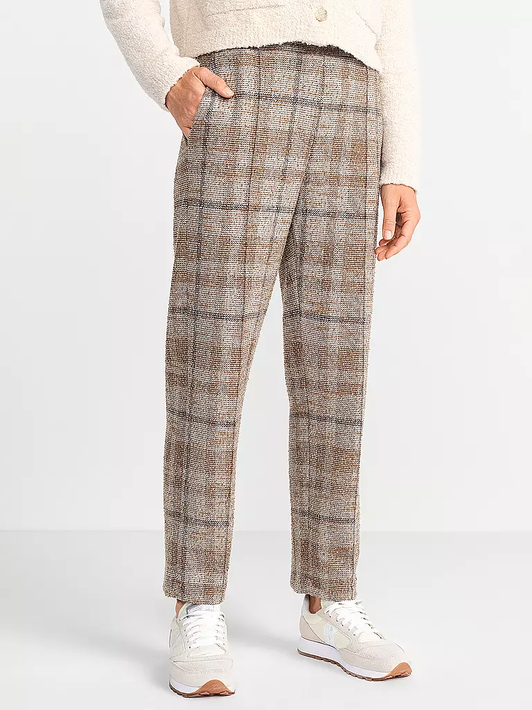 RICH & ROYAL Hose Jogging Fit braun