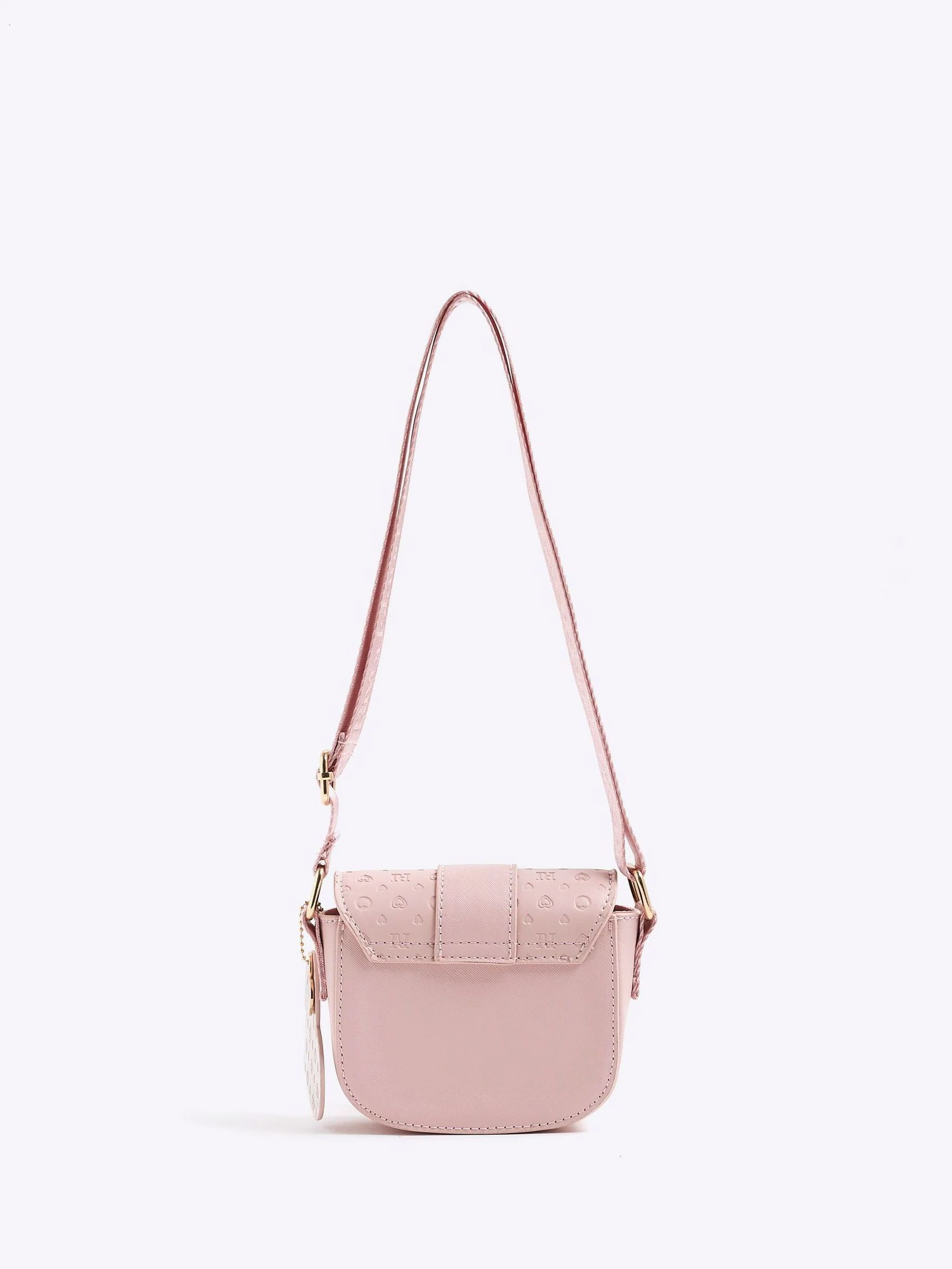 River Island Heartlock tas met monogram voor meisjes