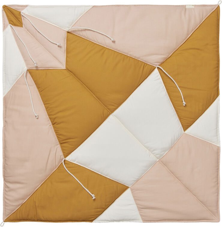 Fabelab Blanket - Play Fold Bird Dusty rose