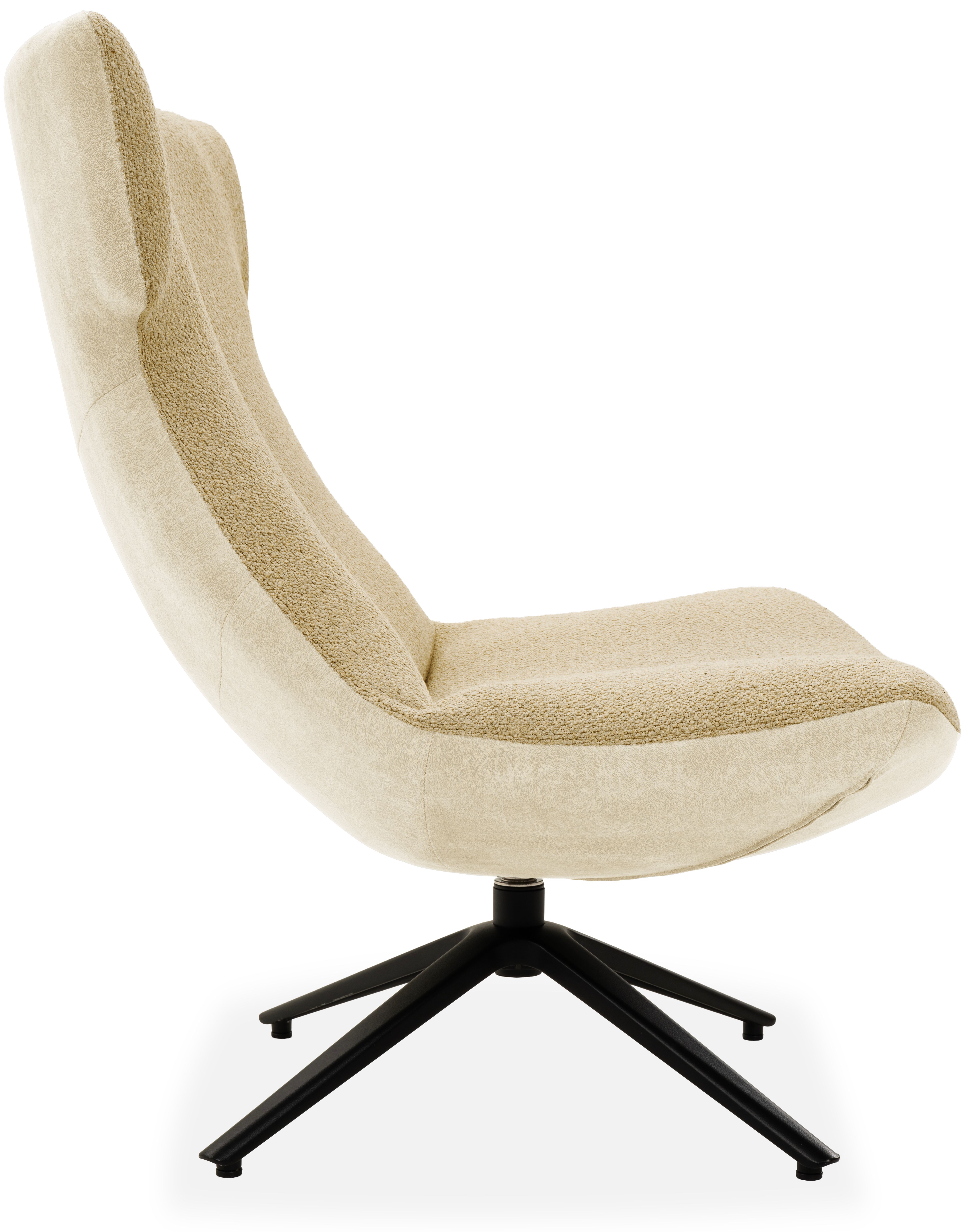 Draaifauteuil  Lowie B83 x D83 x H96 cm