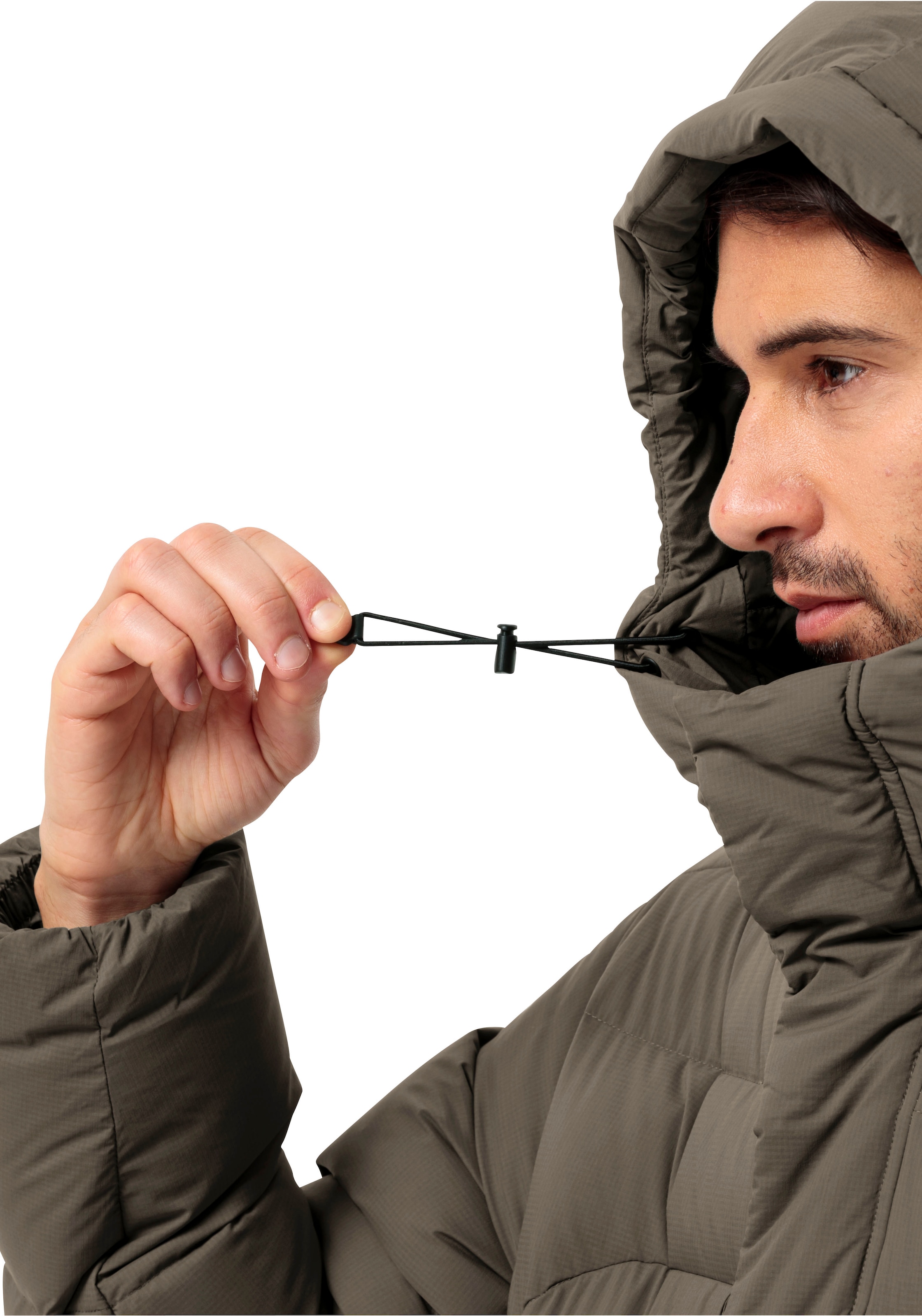 Jack Wolfskin Daunenjacke »ROEMERTOR JKT M« mit Kapuze Wärmend, winddicht, Übergangsjacke