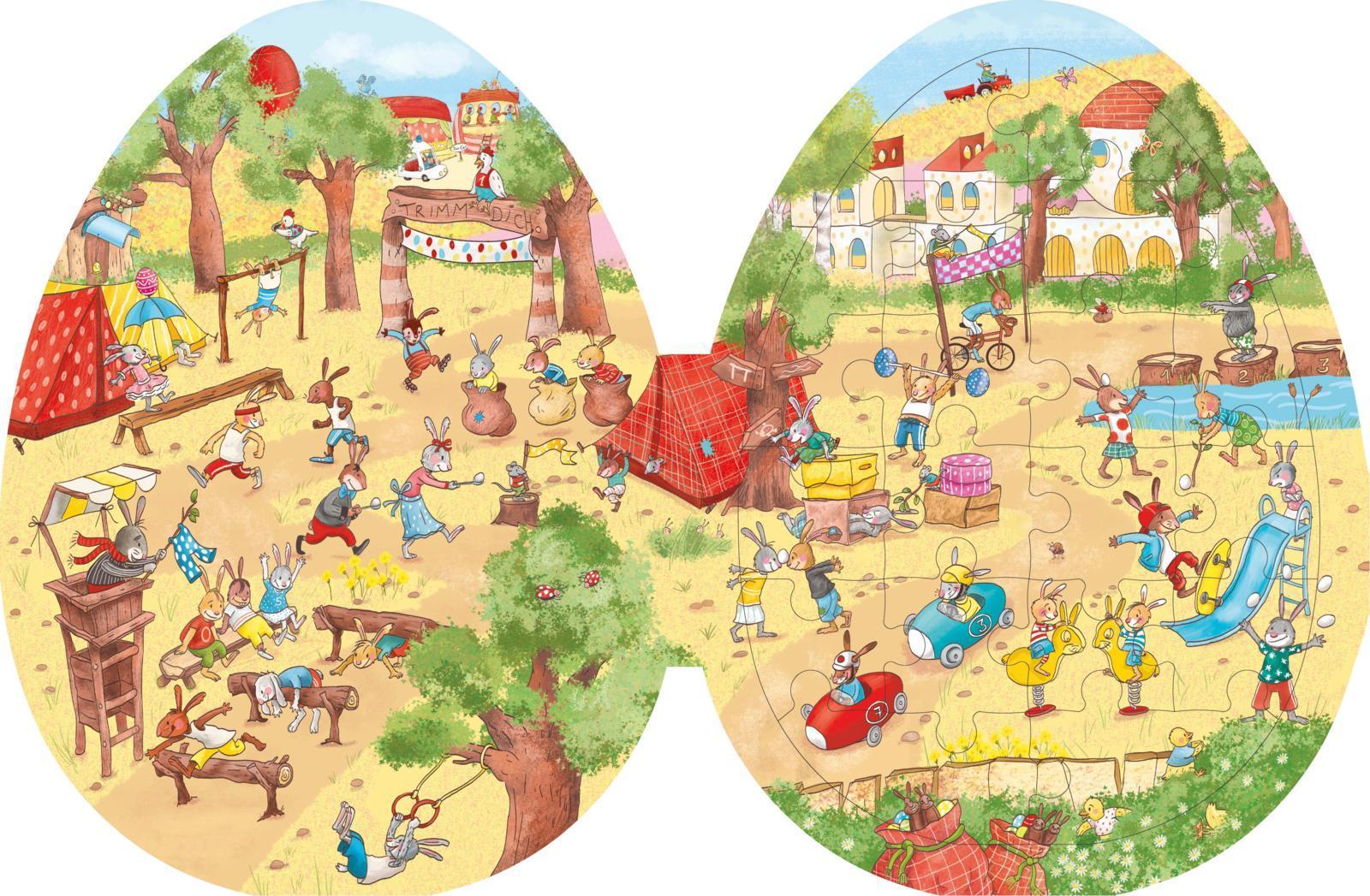 Das Puzzle-Wimmel-Ei