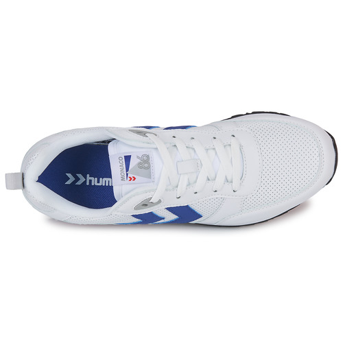 hummel - MONACO 86 PERFORATED - Blanc / Bleu / Rouge